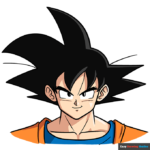 how to draw goku