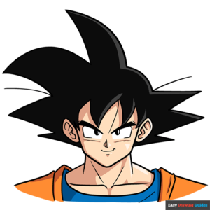 how to draw goku
